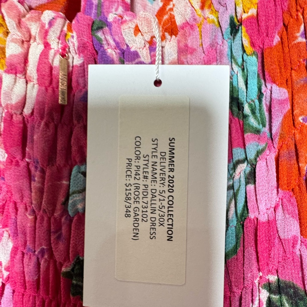 Colorful Floral MISA Maxi Dress